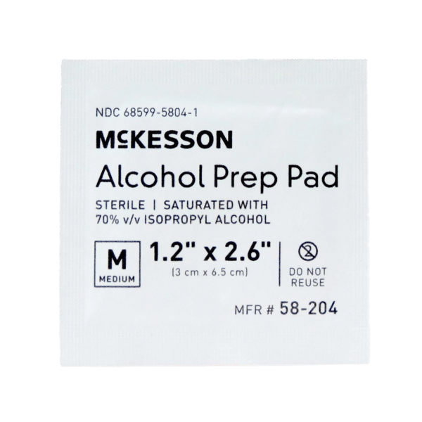 McKesson Alcohol Prep Pads (Pack of 10)